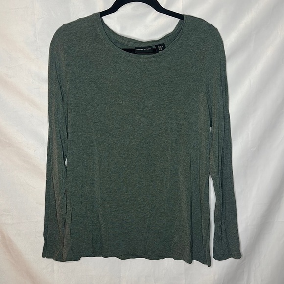 ADRIENNE VITTADINI GREEN LONG SLEEVE (X-Large) - Picture 1 of 6